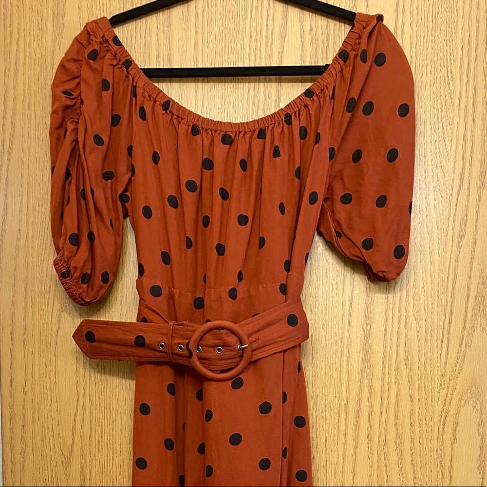 Maeve by Anthropologie Lucienne Polka Dot Dress - Picture 6 of 16